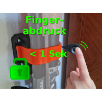 Fingerabdruckschloss/Wandhalterung für dein AEA HP MAX MKI HPM-WH7 Fingerabdruckschloss/Wandhalterung für dein AEA HP MAX MKI HPM-WH7